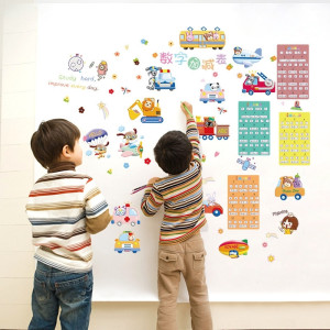 Decal dán tường Phương tiện giao thông 11