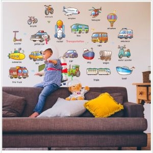 Decal dán tường Decal phương tiện giao thông 12, chi tiết rời, dán phòng bé trai, TPHCM khổ 1,18 x 0,76 (m) (dài x rộng) Decal dán tường Decal phương tiện giao thông 12, chi tiết rời, dán phòng bé trai, TPHCM khổ 1,18 x 0,76 (m) (dài x rộng)