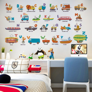 Decal dán tường Decal Phương tiện giao thông hình xe cho bé Decal dán tường Decal Phương tiện giao thông hình xe cho bé
