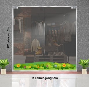 Decal dán tường Tết trung thu - chân tường hoa cúc to Decal dán tường Tết trung thu - chân tường hoa cúc to