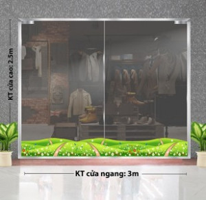 Decal dán tường Tết trung thu -Chân tường cỏ xanh hoa sắc màu 3m Decal dán tường Tết trung thu -Chân tường cỏ xanh hoa sắc màu 3m