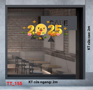 Decal dán tường Tết trung thu 155 Decal dán tường Tết trung thu 155