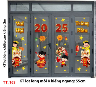 Decal dán tường Tết trung thu 163