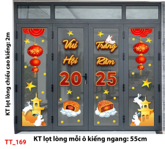 Decal dán tường Tết trung thu 169