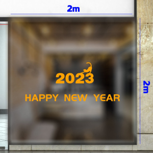 Decal dán tường Tết xuân - 2023 Decal dán tường Tết xuân - 2023