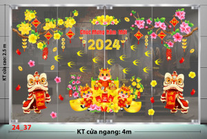 Decal dán tường Tết xuân - Mùa xuân thịnh vượng Decal dán tường Tết xuân - Mùa xuân thịnh vượng