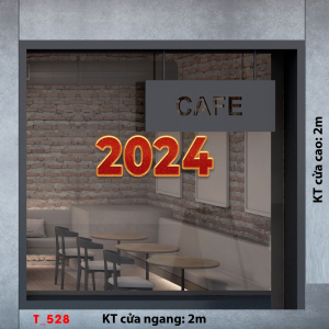 Decal dán tường Tết xuân - Tết 528 Decal dán tường Tết xuân - Tết 528