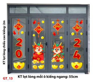 Decal dán tường Tết xuân - Tết yêu thương 10 Decal dán tường Tết xuân - Tết yêu thương 10