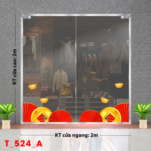 Decal dán tường Tết xuân -Tết 524A cánh quạt đỏ may mắn Decal dán tường Tết xuân -Tết 524A cánh quạt đỏ may mắn