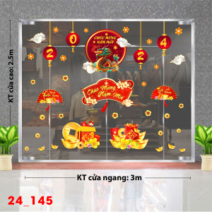 Decal dán tường Tết xuân -Tết xuân 145 Decal dán tường Tết xuân -Tết xuân 145