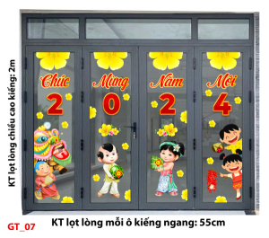 Decal dán tường Tết xuân- Xuân yêu thương 4 Decal dán tường Tết xuân- Xuân yêu thương 4