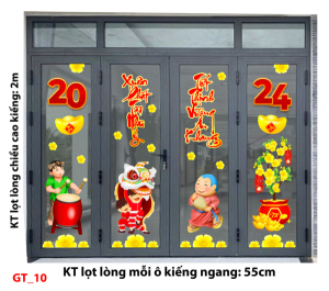 Decal dán tường Tết xuân -Xuân yêu thương 8 Decal dán tường Tết xuân -Xuân yêu thương 8