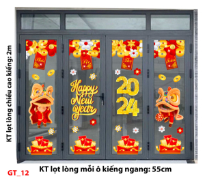 Decal dán tường Tết xuân -Xuân yêu thương 9 Decal dán tường Tết xuân -Xuân yêu thương 9