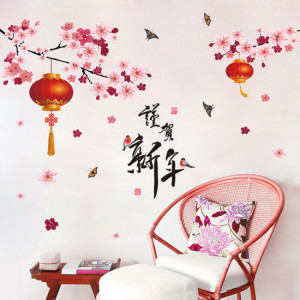 Decal dán tường Tết xuân 15