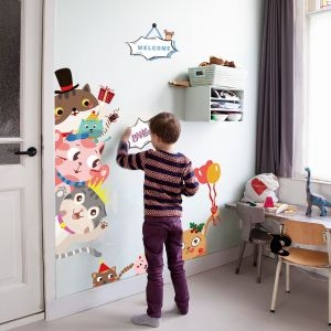 Decal dán tường Thú vui nhộn