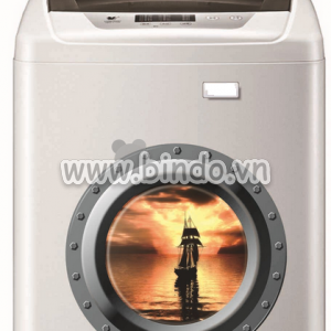 Decal dán tường Thuyền giữa hoàng hôn Decal dán tường Thuyền giữa hoàng hôn