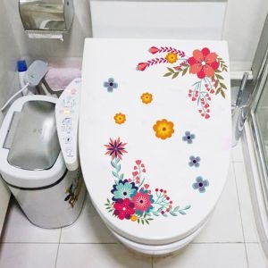 Decal dán tường Trang trí bồn cầu 16