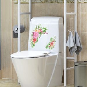 Decal dán tường Trang trí bồn cầu 17