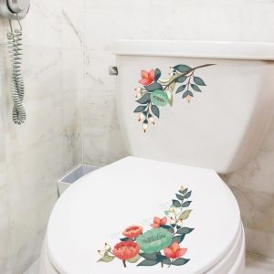Decal dán tường Trang trí bồn cầu 18