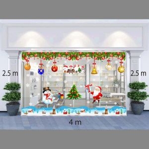 Decal dán tường Decal Trang trí giáng sinh 2020 combo số 29 Decal dán tường Decal Trang trí giáng sinh 2020 combo số 29
