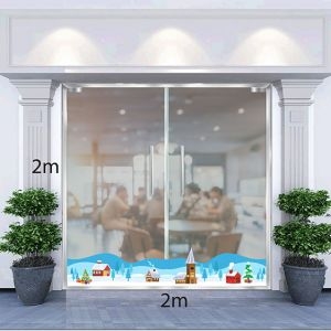 Decal dán tường Decal Trang trí giáng sinh 2020 số 10 Decal dán tường Decal Trang trí giáng sinh 2020 số 10