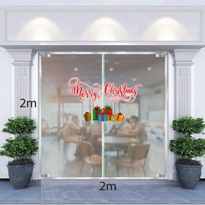 Decal dán tường Decal Trang trí giáng sinh 2020 số 5 Decal dán tường Decal Trang trí giáng sinh 2020 số 5