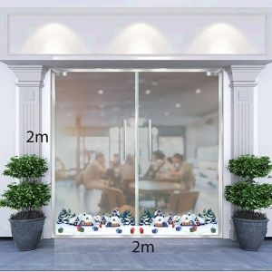 Decal dán tường Decal Trang trí giáng sinh 2020 số 8 Decal dán tường Decal Trang trí giáng sinh 2020 số 8