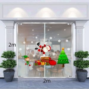 Decal dán tường Decal Trang trí giáng sinh 2020 số 9 Decal dán tường Decal Trang trí giáng sinh 2020 số 9