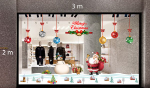 Decal dán tường Trang trí Noel Combo Số 17