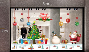 Decal dán tường Trang trí Noel Combo Số 18