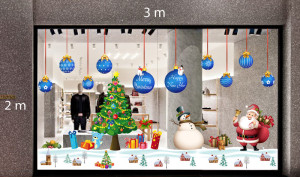 Decal dán tường Trang trí Noel Combo Số 19