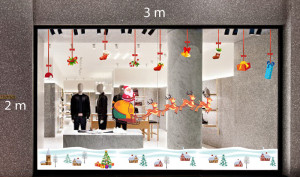 Decal dán tường Trang trí Noel Combo Số 21