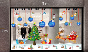 Decal dán tường Trang trí Noel Combo Số 31