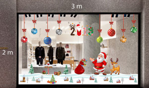 Decal dán tường Trang trí Noel Combo Số 3
