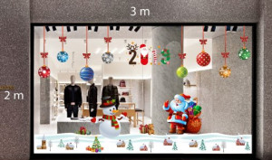 Decal dán tường Decal Trang trí Noel Combo Số 4 Decal dán tường Decal Trang trí Noel Combo Số 4