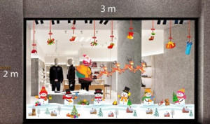 Decal dán tường Decal Trang trí Noel Combo Số 40 Decal dán tường Decal Trang trí Noel Combo Số 40