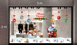 Decal dán tường Trang trí Noel Combo Số 6