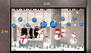 Decal dán tường Trang trí Noel Combo Số 8