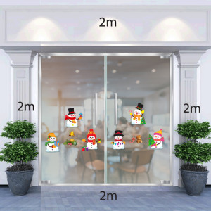 Decal dán tường Decal Trang trí noel người tuyết số 1 Decal dán tường Decal Trang trí noel người tuyết số 1