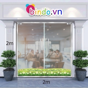 Decal dán tường Tết chân cỏ mùa xuân số 1 Decal dán tường Tết chân cỏ mùa xuân số 1