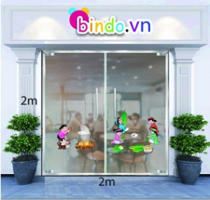 Decal dán tường Trang trí Tết cổ truyền Việt Nam Decal dán tường Trang trí Tết cổ truyền Việt Nam