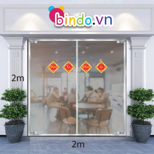 Decal dán tường Trang trí tết liễng xuân số 4 Decal dán tường Trang trí tết liễng xuân số 4