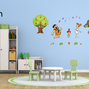 Decal dán tường Decal gia đình the flintstones số 1 decal dán tường, lớp học mầm non, dán theo sở thích, giá rẻ TPHCM Decal dán tường Decal gia đình the flintstones số 1 decal dán tường, lớp học mầm non, dán theo sở thích, giá rẻ TPHCM