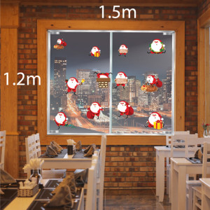 Decal dán tường Decal Tranh trí ông già noel Decal dán tường Decal Tranh trí ông già noel