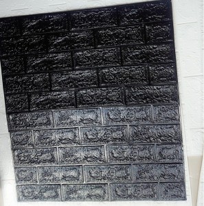 Decal dán tường Xốp dán tường đen dày 4mm (70cm x 77cm)