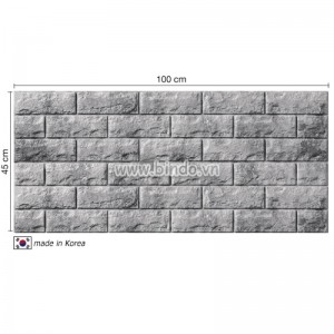 Xốp dán tường hàn quốc màu xám bạc (100x45)