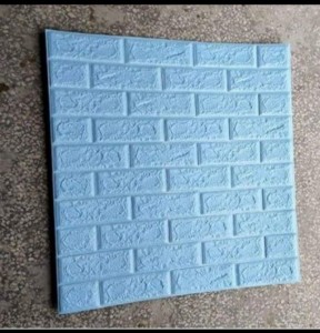 Xốp dán tường màu xanh biển 7mm Xốp dán tường màu xanh biển 7mm