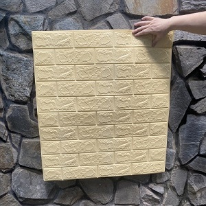 Decal dán tường Xốp dán tường vàng kem dày 4mm (70cm x 77cm) Decal dán tường Xốp dán tường vàng kem dày 4mm (70cm x 77cm)