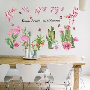 Decal dán tường Decal dán tường xương rồng và hồng hạc, dán nhìn 2 mặt, dán phòng ngủ, tại TPHCM 1,08 x 0,64 (m) (dài x rộng) Decal dán tường Decal dán tường xương rồng và hồng hạc, dán nhìn 2 mặt, dán phòng ngủ, tại TPHCM 1,08 x 0,64 (m) (dài x rộng)